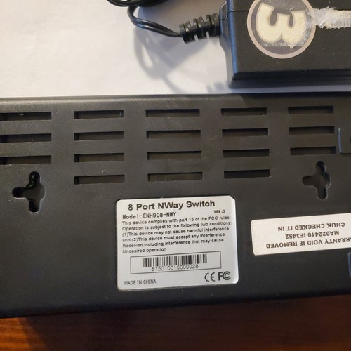 Encore 8 Port Nway Switch Model ENH908-NWY. WYSIWYG. FREE SHIP FROM OHIO! - Picture 3 of 4