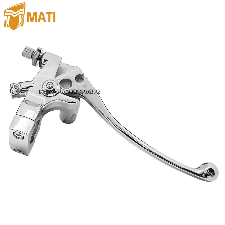 Palanca de embrague izquierda cromada para Honda VT600 VT750 VT1100 VT1300 VTX1300 VF750 Foto 4 de 4