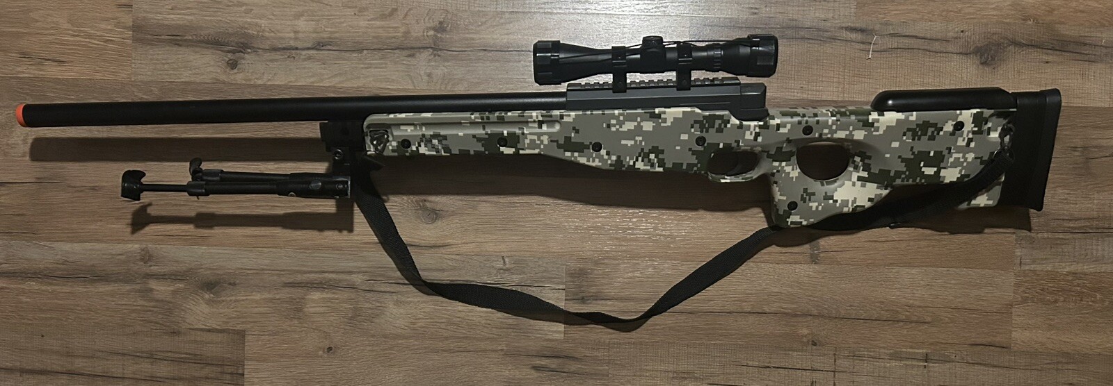 UTG Type 96 Bolt Action Sniper Rifle 6MM Ammunition Spring action Scope included