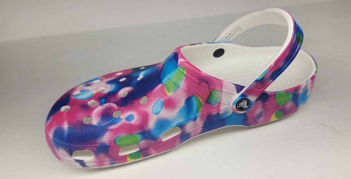 Crocs Classic Solarized Sandal Tie Dye Men’s Size 11 Crocs Sandals Men main image 3