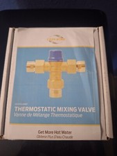 CASH ACME HG110-D THERMOSTATIC MIXING VALVE W/3/4" FEMALE THREADED ENDS 25523