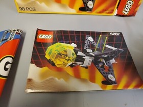 Lego Space Set 6887 Allied Avenger 100% complete 1991 With Box And Instructions.