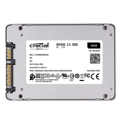Crucial MX500 SSD 250Go 500Go 1To 2To 4To SATA III Internal Solid State Drive - Afbeelding 8 van 12