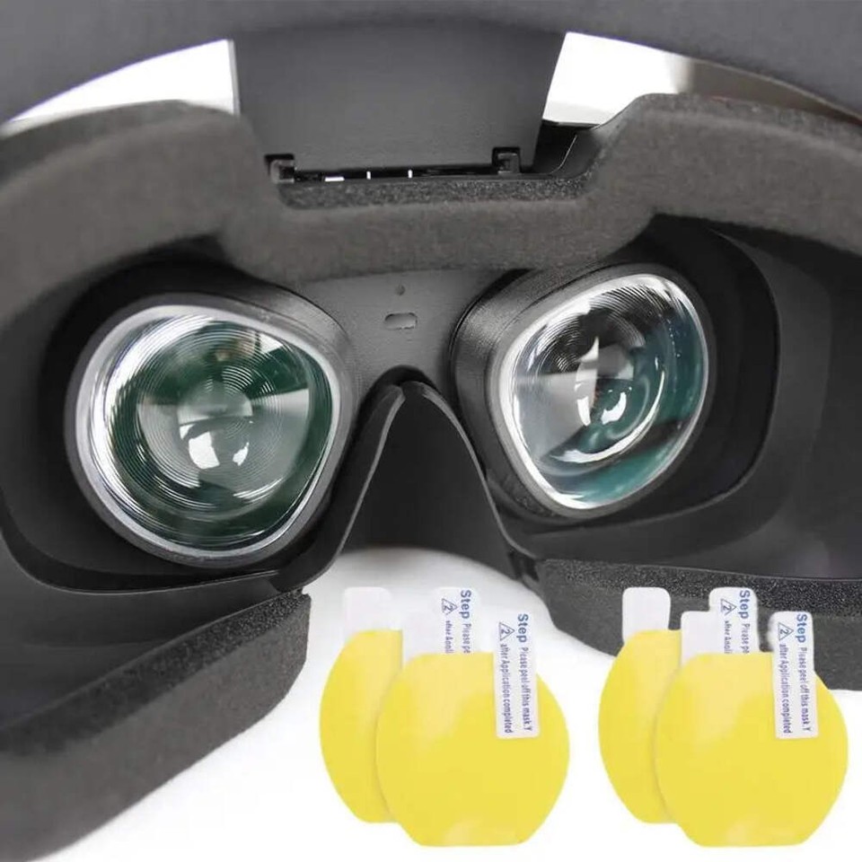 AntiScratch Lens Protector Set for PSVR2 with Cleaning Kit 4 Films