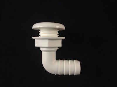 TH Marine Boat Thru Hull TH-7590-B30955 Tracker 90 Degree 3//4 Inch