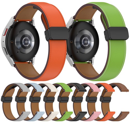 Correa de reloj de cuero con correa de pulsera para Garmin Venu/Venu 2/Venu2 Plus/Venu Sq - Imagen 2 de 22