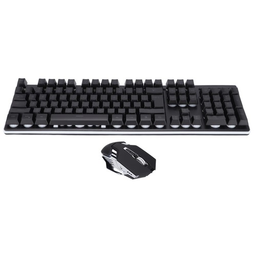 Keyboard Mouse 104 Key Wireless Charging 2.4G Rgb Luminescence Computer Supp TDM - Picture 9 of 24