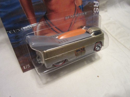 Hot Wheels CUSTOM VOLKSWAGEN DRAG TRUCK Spring Breakers Real Riders Limited 1/5 - Picture 4 of 4