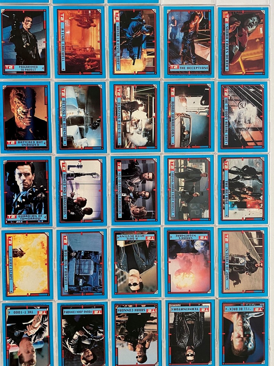 TERMINATOR ２shotgan 1991 Topps Terminator 2: Judgement Day Complete Set (44) NM