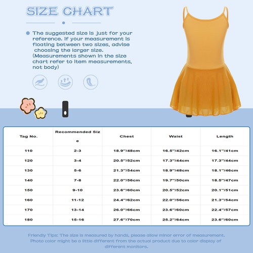Girls Dance Skirted Leotards Ruffled Lyrical Ballet Tutu Dress Practice Costume - Picture 142 of 155