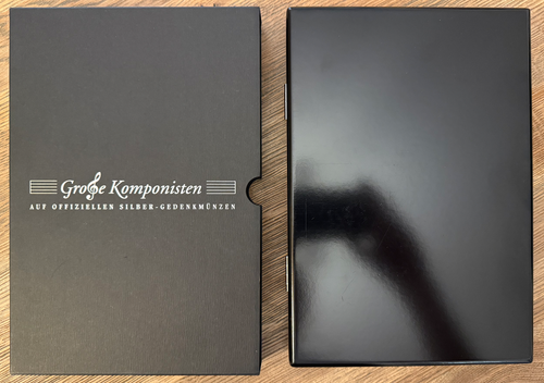 2014 MDM “Great Composers” Silver Coin Set – 7 Coins in Original Wooden Case 🎼 - Bild 5 von 19