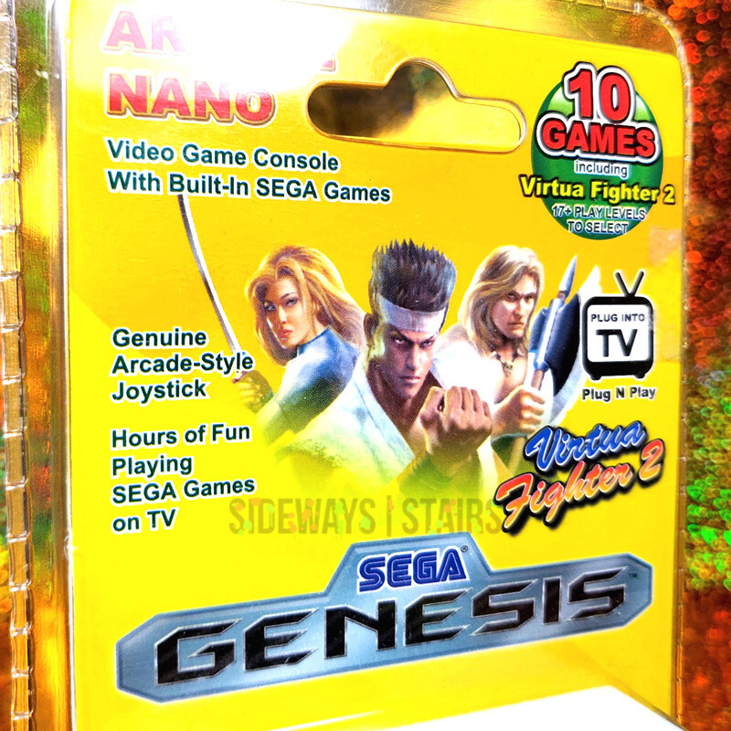 ARCADE NANO SEGA PLUG N PLAY Virtua Fighter 2 Alien Storm Shinobi