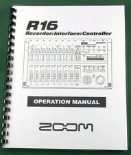 Zoom R16 Manuale di funzionamento: Pettine rilegato e cover protettive!