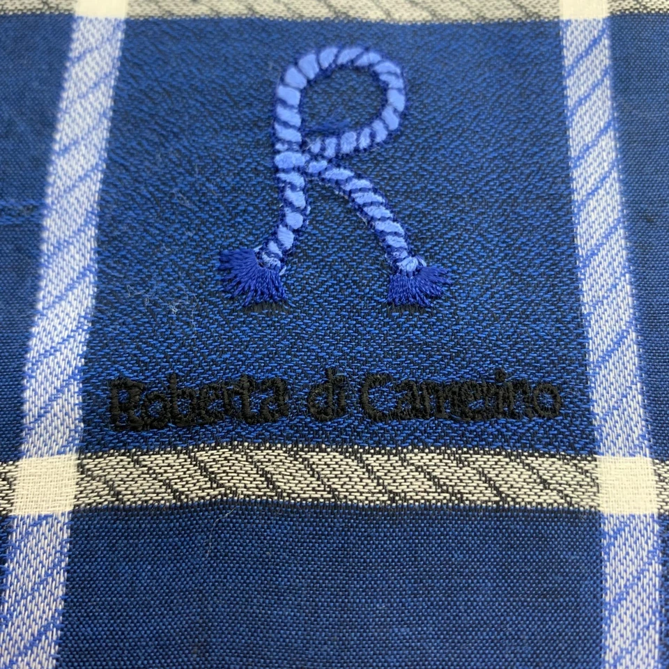 Pañuelo vintage Roberta di Camerino pañuelo pañuelo cuadrado de bolsillo Foto 4 de 4