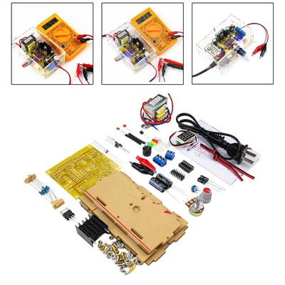 LM317 Adjustable Power Supply Voltage Regulator Kit Compact for Adults