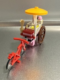 LEGO Friends 41030 Olivia's Ice Cream Bike Complete Set w/ Instruction & Minifig