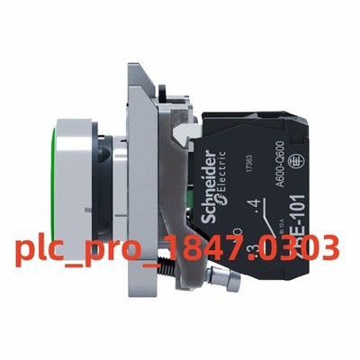 1PCS Brand New Schneider XB4BA3311 Push Green button Flat head reset  Fast ship
