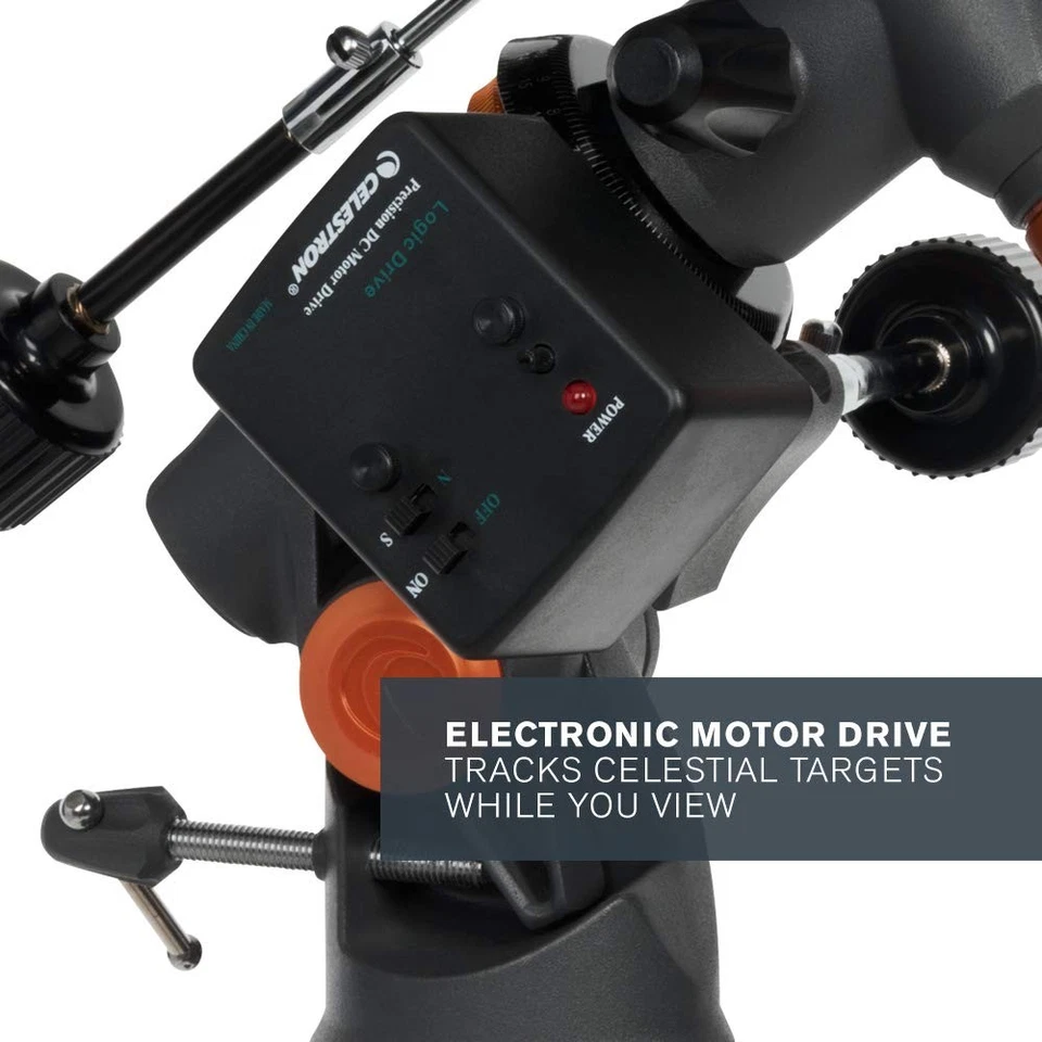 Celestron – AstroMaster 130EQ–MD Newtonian Reflector Telescope for Beginners - Image 2 of 4