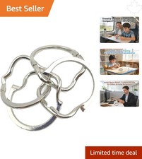 Classic Metal Logic Puzzle Toy - Engaging Disentanglement Ring Game for All Ages