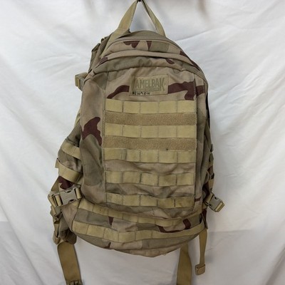 CAMELBAK MAXIMUM GEAR MOTHERLODE DESERT CAMO HYDRATION BACKPACK NO