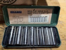 Vintage Cummins 12 Deep Socket Set