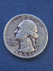Lot of  2 1953-D 25C Washington Quarter 90% silver quarters