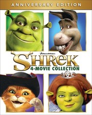 Shrek 4-Movie Collection Blu-ray Mike Myers Eddie Murphy Cameron Diaz