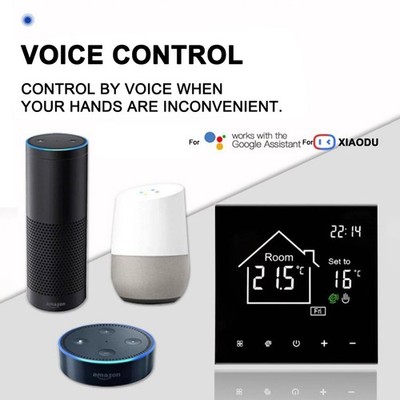 WiFi Thermostat Smart Thermostat Ultraschlank 14mm ±0,5°C Genauigkeit Gruppens