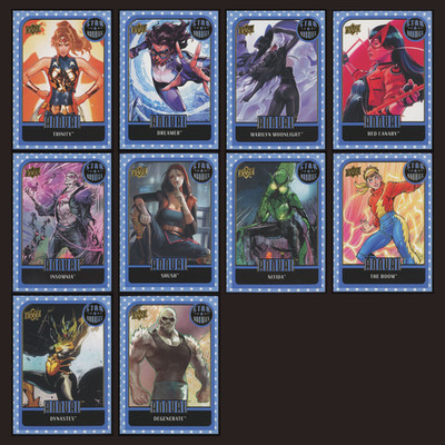 2023-24 Upper Deck DC Annual Star Rookies Complete Insert Set 10 Cards #SR1-10