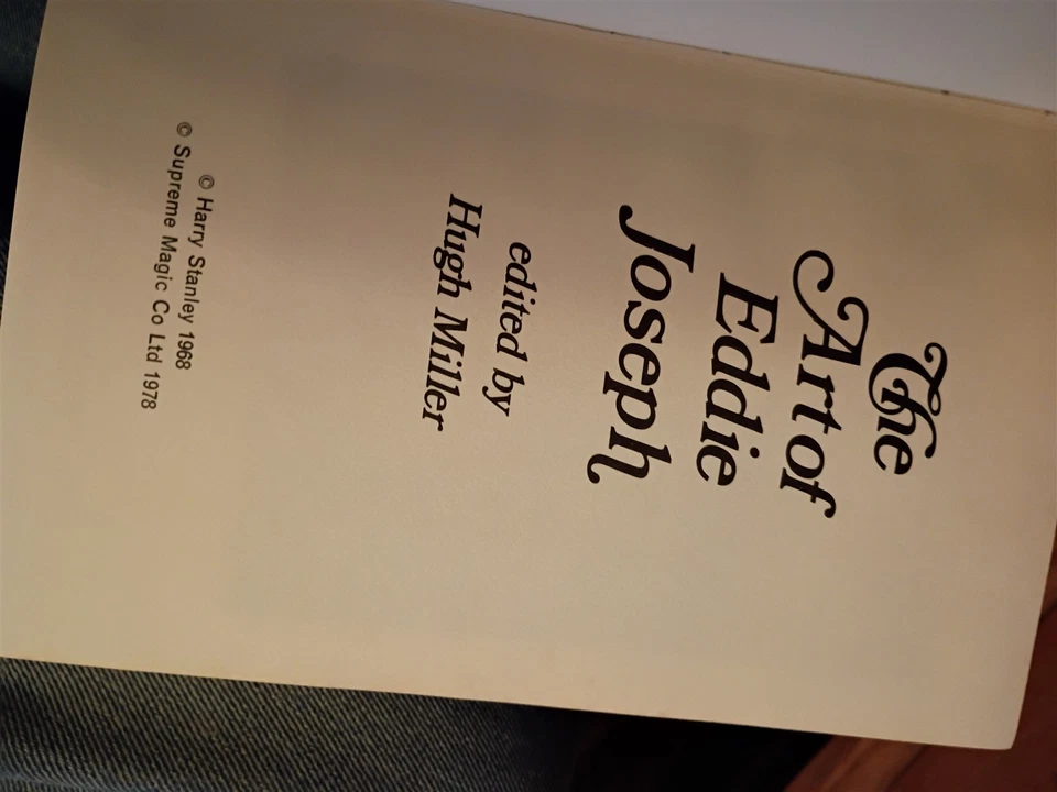 The Art of Eddie Joseph by Eddie Joseph A Supreme Magic Publication HC Book - Image 2 of 4