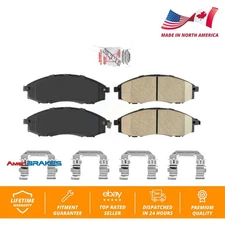 Front Ceramic Disc Brake Pads For Nissan Xterra Frontier NWF-PRC830-1684-22