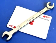 Snap-on Tools 3/8" SAE Combination 6-point Flare Nut Open End Wrench RXS12B NEW