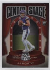 2024 Panini Mosaic Center Stage Silver Prizm JJ McCarthy #9 1n8m