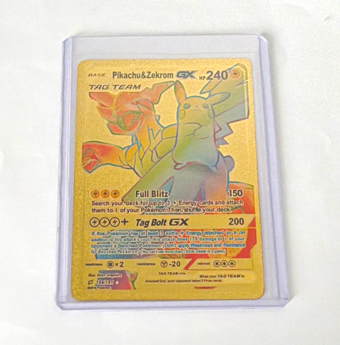 Pikachu & Zekrom GX 221/173 Sm12a: Tag Team: All Stars for sale | eBay