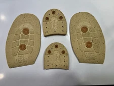 Dr Sole #1091 Cork Off White Half Some And Heel Size 14