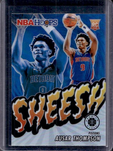 2023-24 Panini Hoops Premium Stock Ausar Thompson Sheesh RC Silver Prizm #24