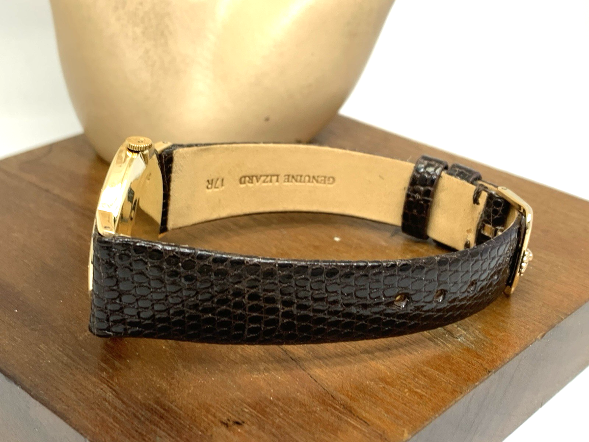 Rolex Watch 3833 Cellini 14k Gold Case Swiss Manual Wind 