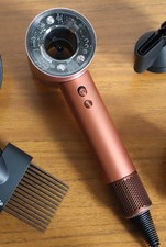 Image of Dyson Supersonic Nural Curly+Coily Hair Dryer with Diffuser Amber Silk 143714-01