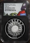 2025-P (PR70) 1 oz High Relief Silver American Liberty Medal NGC SunFlower
