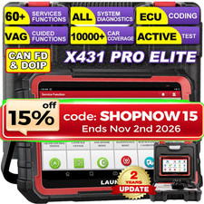 2026 Launch X431 Pro Elite V Bidirectional Car Diagnostic Scanner Coding Tool