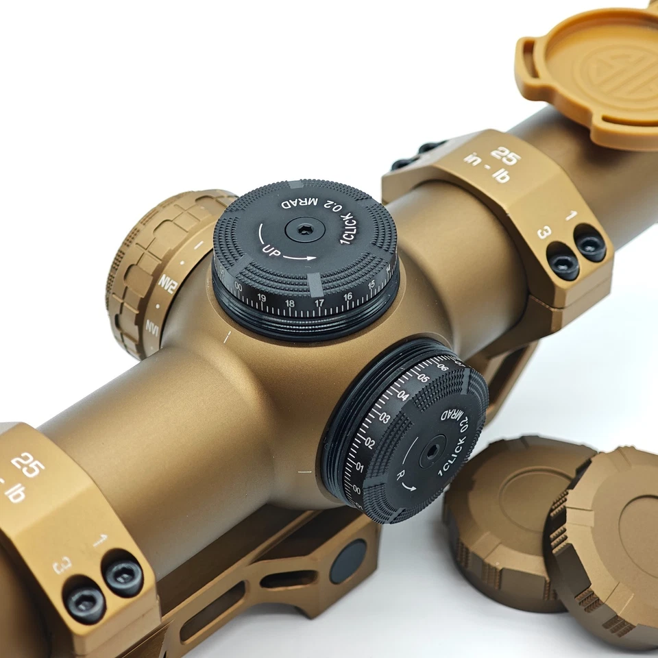 Mira para rifle SIG SAUER TANGO6T 1-6X24 FFP DWLR-55 retícula iluminada Foto 3 de 4