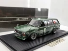 Ignition Model IG 1:18 Nissan Datsun Bluebird 510 Wagon KAIDO HOUSE Green IG3147