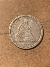 1859 P Seated Liberty Quarter - As Shown! (#1664)