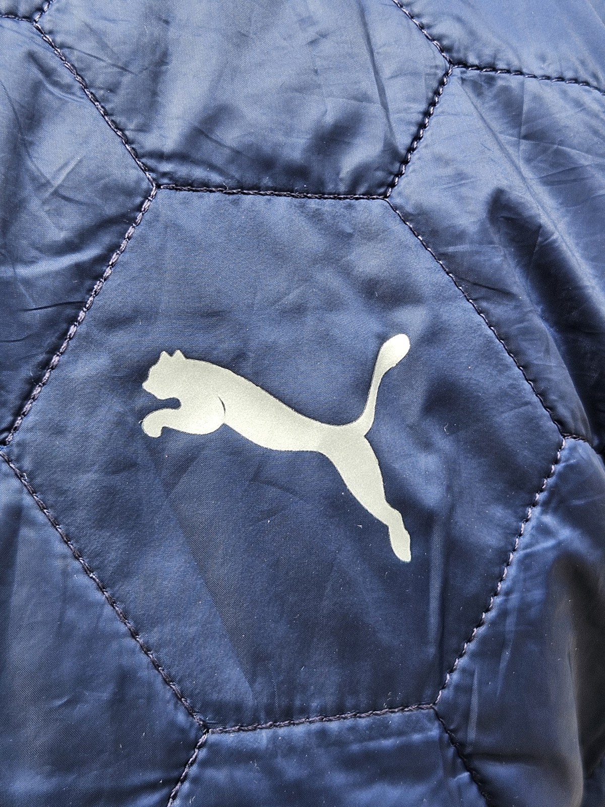Puma Golf Cloudspun Jacket Quilted Padded Primaloft Warm Causal Pro Coat UK Sm image 4