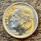 1960 P Roosevelt Dime Uncirculated Uncertified US Coin