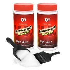 Shuffleboard Sand Wax Powder High Speed Set With Mini Brush Accessories