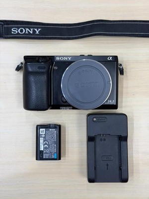 Sony Alpha NEX-7 24.3MP Mirrorless E-Mount Camera Body Only Black English