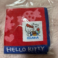 Hello Kitty Hand Towel Sanrio Osaka Used