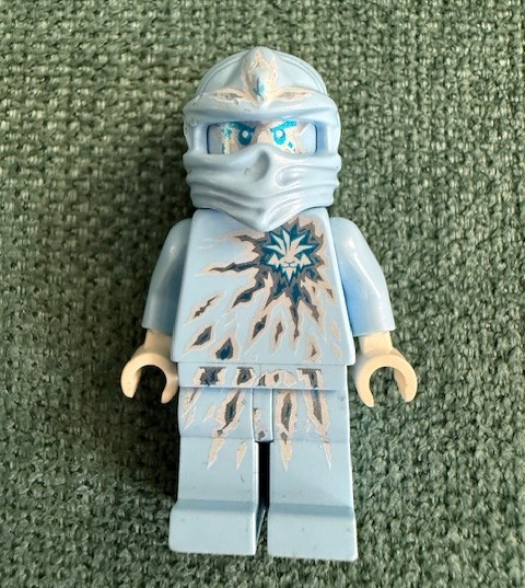 fig London　shirring OP LEGO Ninjago Vintage NRG ZANE Minifig Minifigure Super Rare