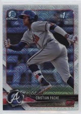 2018 Bowman Chrome Prospects Mega Box Mojo Refractor Cristian Pache #BCP46 0w47